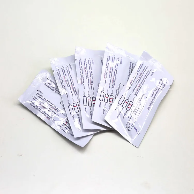 Medical Supplies  CE APPROVAL  2.8mm One Step David Hcg Pregnancy Test cassette