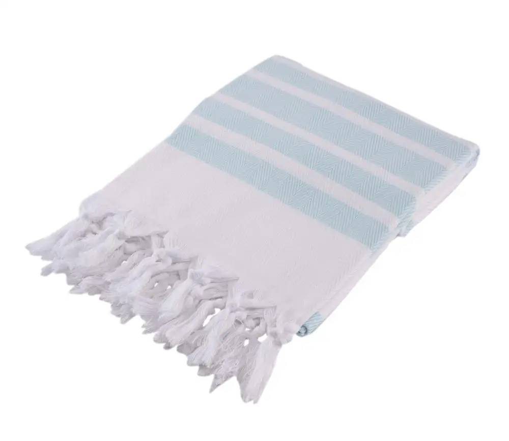 Turkish Towel Fouta Blanket Throw from manufacturer in Denizli Turkey