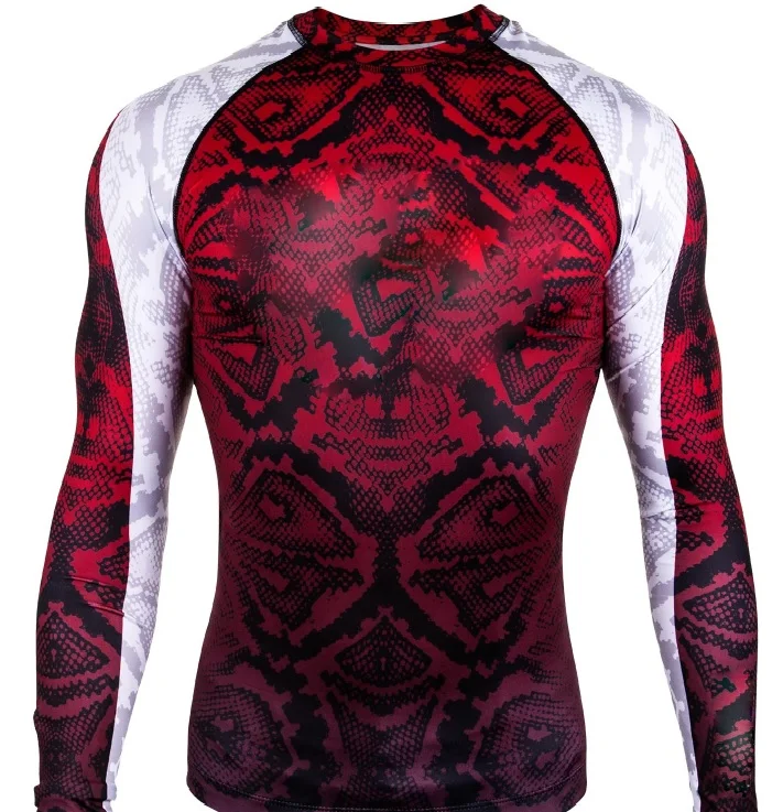 Compression wear printing Mma custom Rash Guard Hot Sales Sun Protection Clothing Long Sleeve UPF50+ RashguardFor Women Diving R