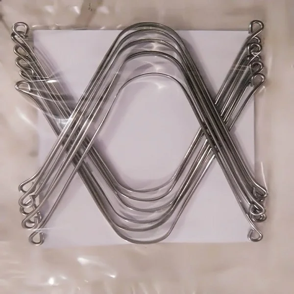 
Professional Surgical Grade Stainless Steel Tongue Cleaners 304 Scraper 