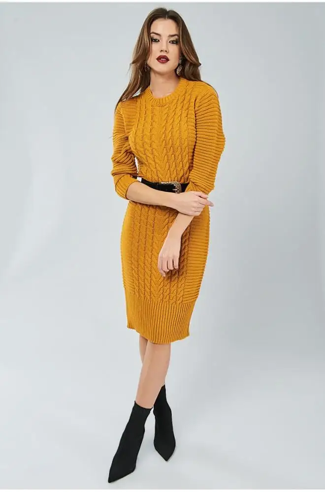 Women Stylish Knitted Wholesale Dress