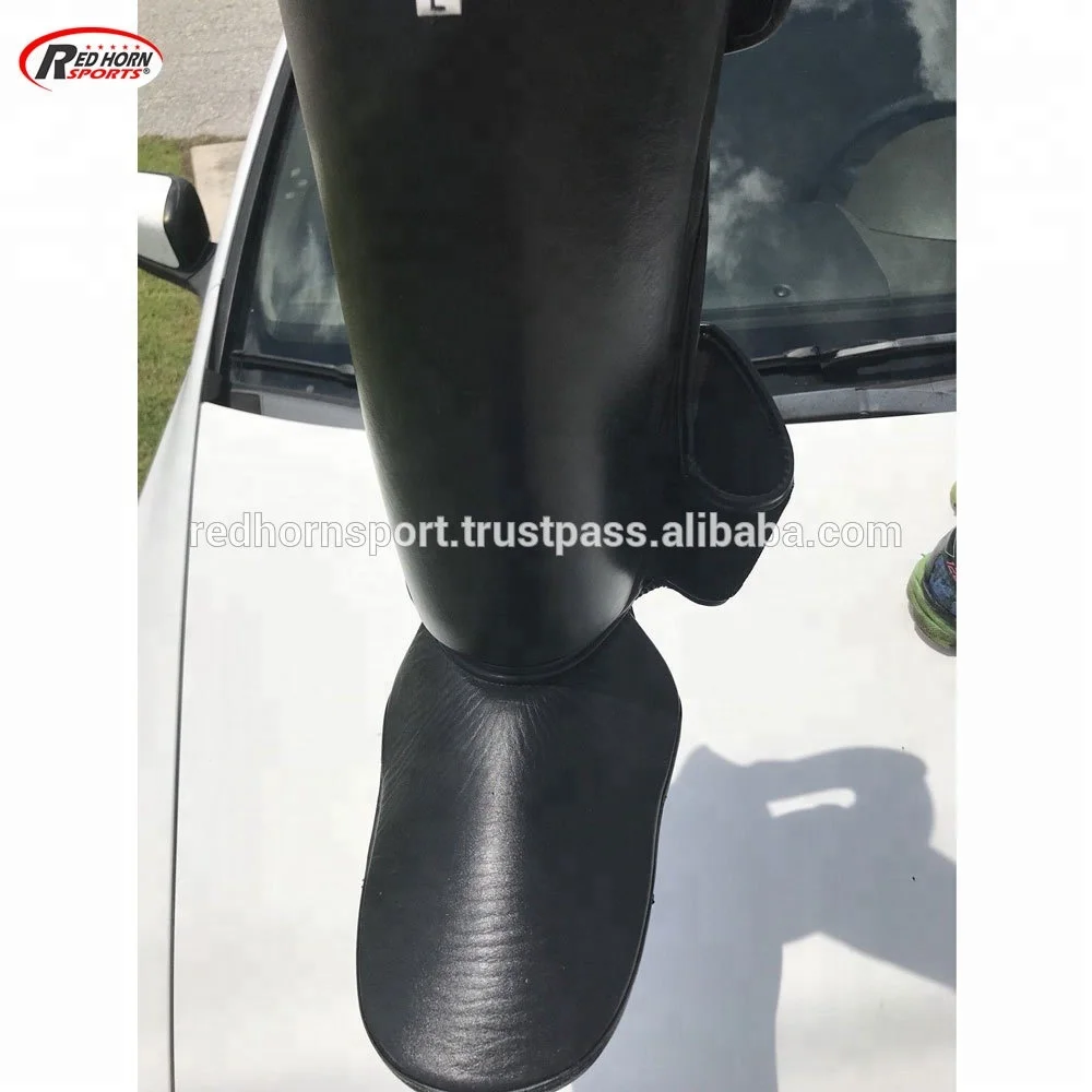 Twins Special Muay Thai Shin Pad Real Cowhide Leather Shin Guard