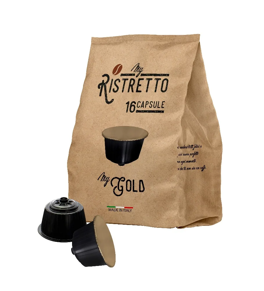 
Compatible Dolcegusto (R)* coffee Mygold 96 capsule - MyRistretto 