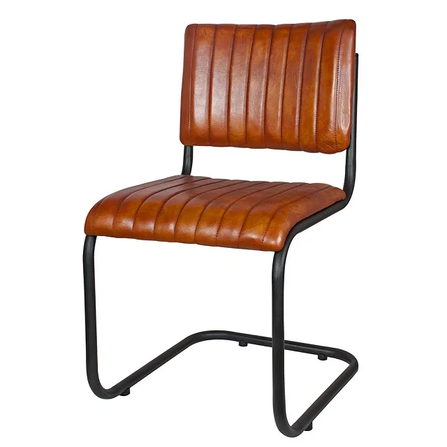 Wholesale Luxury  Leather &  Iron Industrial Chair (62002875582)