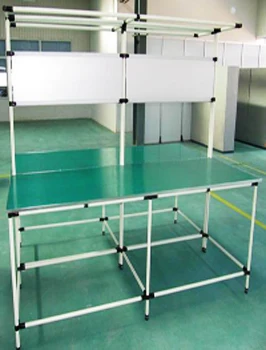 Lean manufacturing the first class assemble worktable workbench work station rack system