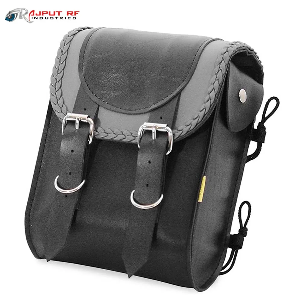 Leather bike Tool Bag - Motor bike sissy bar tool bag