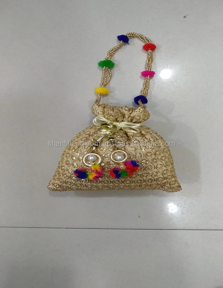 BANJARA TRIBAL MIRROR WORK POTLI BAG