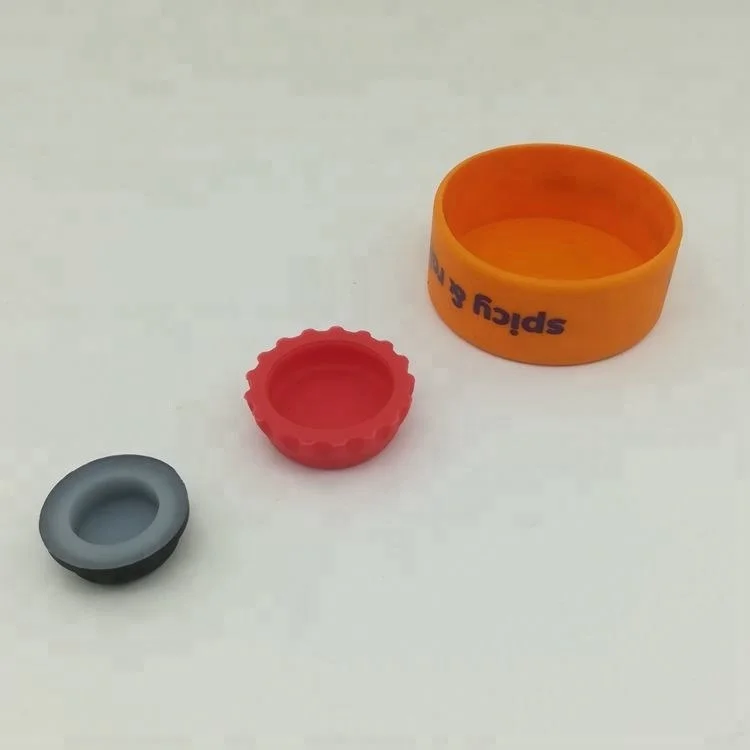 Hotsale Custom Silicone Wine Stopper with Custom Logo, Silicone Rubber Wine Bottle Stopper