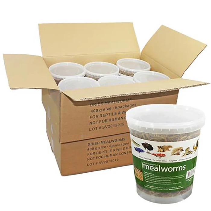 
Edible Mealworms Microwave Dried Mealworm 