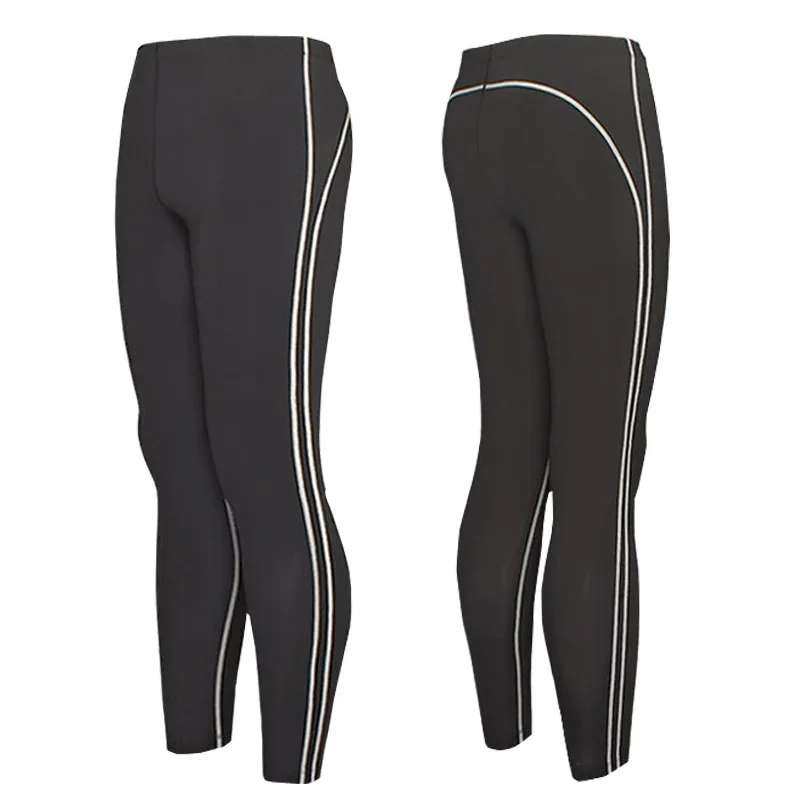 Wholesale New Design Best Selling Professional Running/Cycling Skin Tight Spandex Men Tights