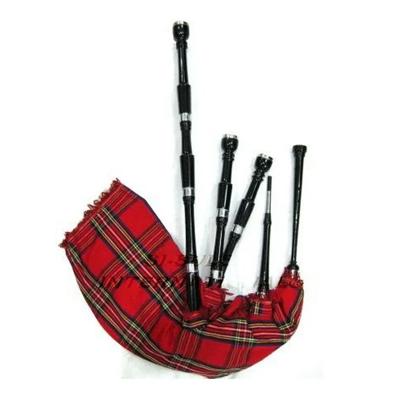 ROSEWOOD HIGHLAND BAGPIPE (BLACK COLOR)