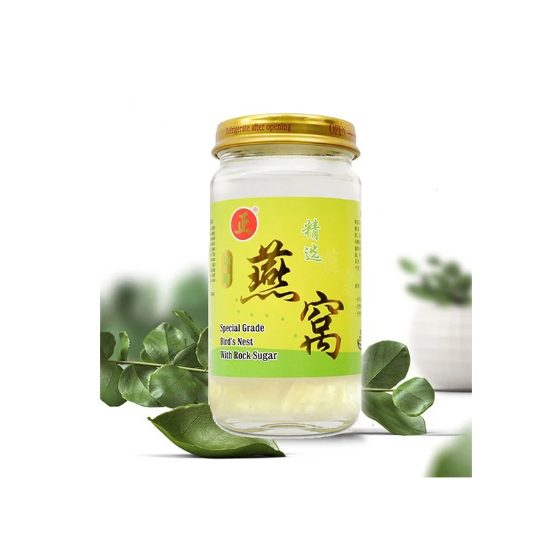 
ZTP Natural Swallow Bird Nest With Rock Sugar 