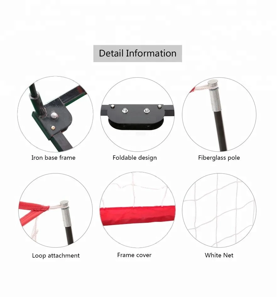 Quick Set Up Portable Square Design Soccer Training sports netting