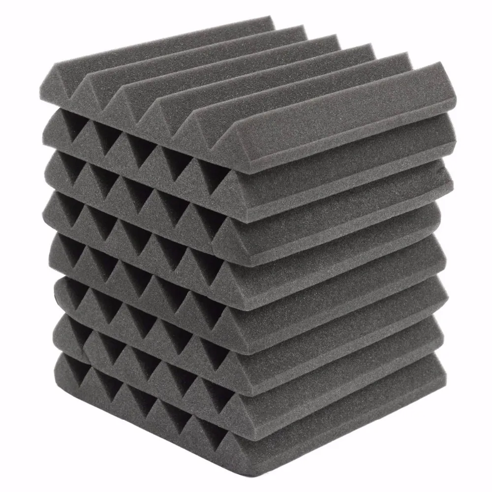 Egg crate shape sponge acoustic sound insulation