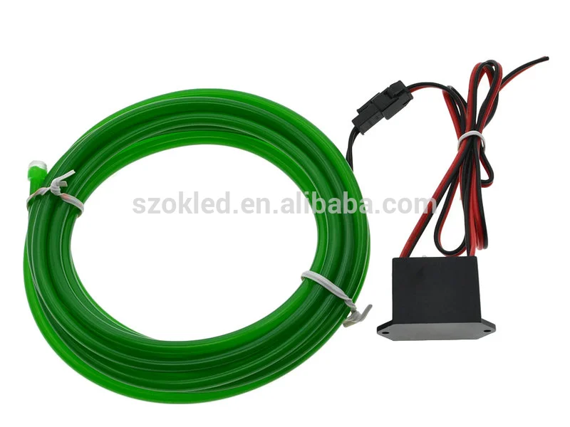 5MM EL wire flexible Neon Light Dance Party Decor Car Lights EL Neon lamp Flexible EL Wire