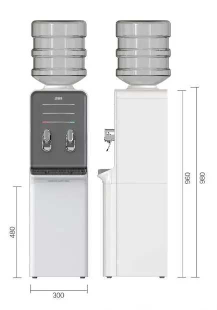 
water dispenser hot cold made in korea 