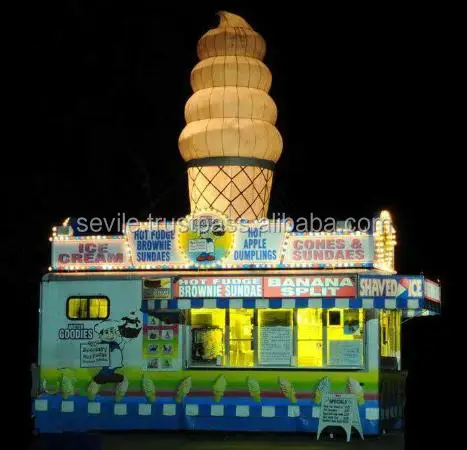 
Cheap Advertising Inflatable Ice Cream Cone, Attractive Inflatable Ice Cream Cone 