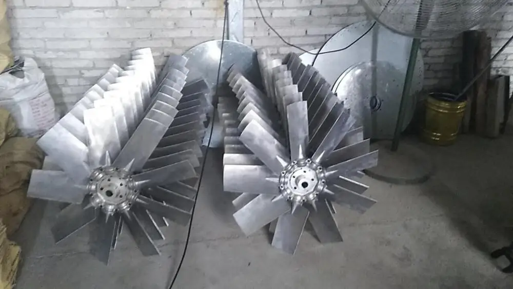 Guangdong Large Aluminum alloy axial fan impeller
