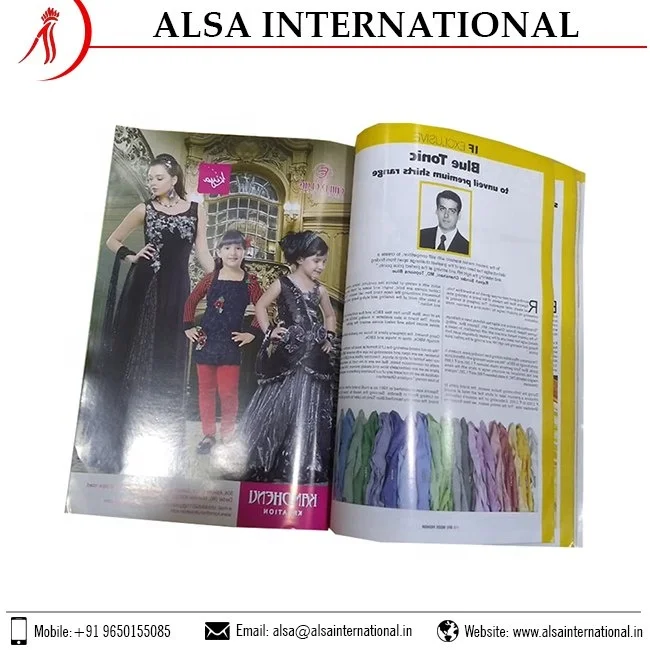 Best Custom Glossy Lamination Catalog Printing With Customized Design And Color Manufacturer Of Catalog Printing