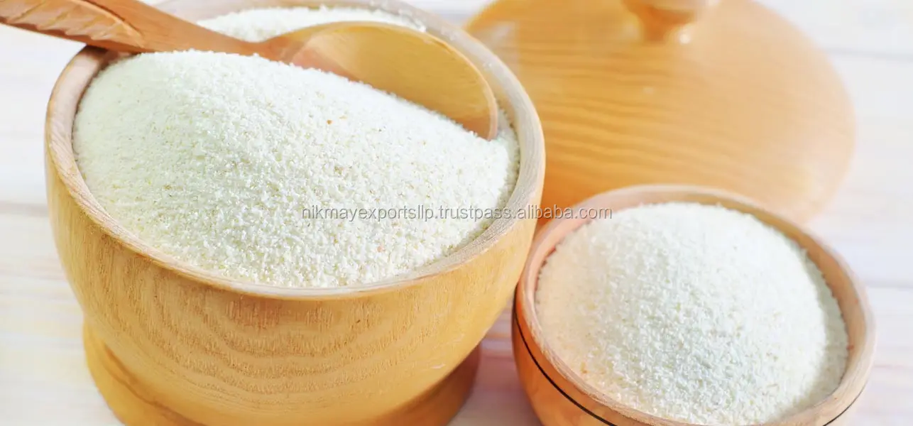 
PURE SEMOLINA ORIGIN INDIA FROM NIK-MAY EXPORTS LLP 