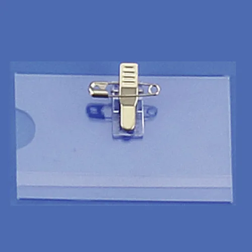 Crystal Clear ID Card Hard Plastic Badge Holder