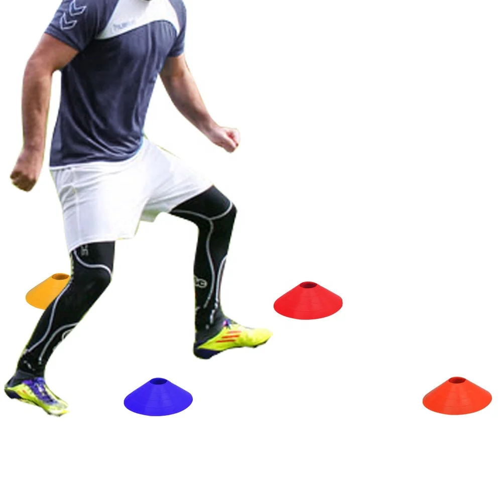 Best Seller Elementary Saucer Cone For Football Field Speed  Agility Soccer Cones Used As Training Equipment