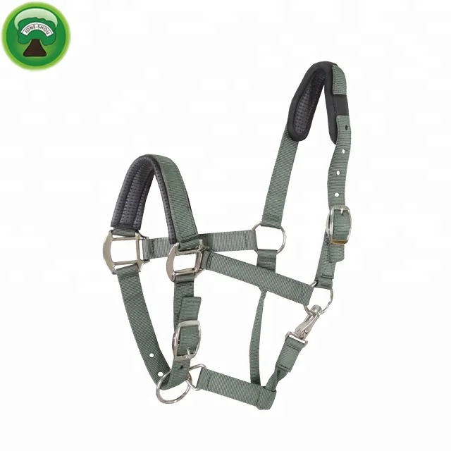 Nylon horse Sheep halter hardware \ Wholesale Nylon horse bridle racing equipment \ horse racing accessories