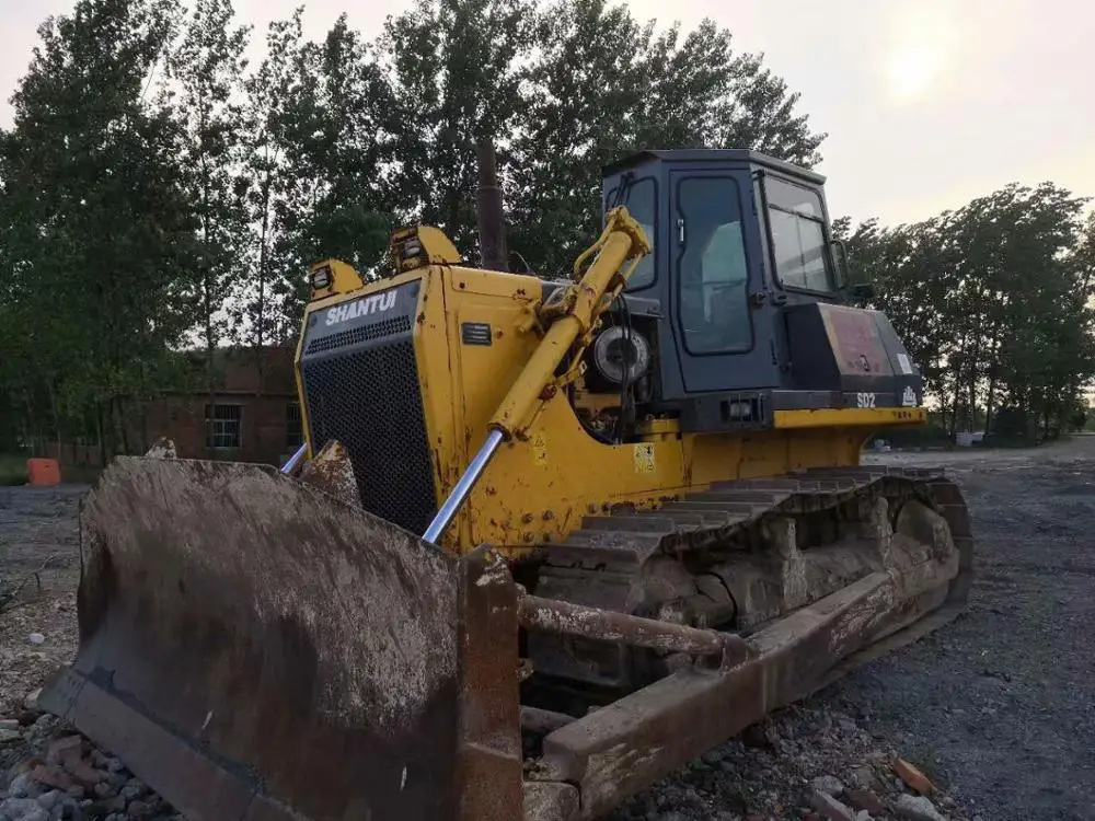 Cheapest Price Used Shantui SD32 SD22 Bulldozer For Sale Mini Bulldozer 37.2T