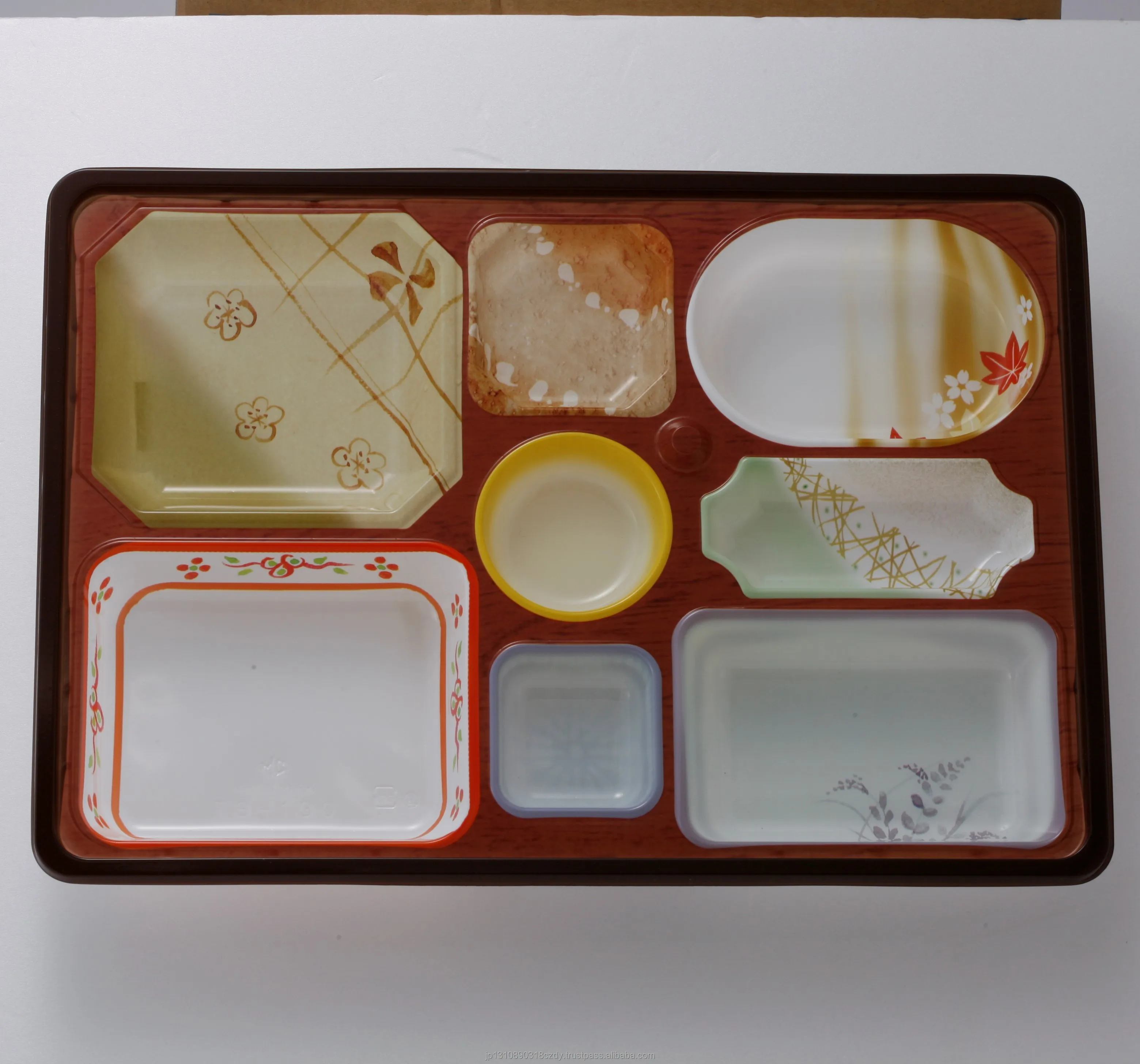 takeaway paper disposable japanese bento boxes eco friendly sushi box