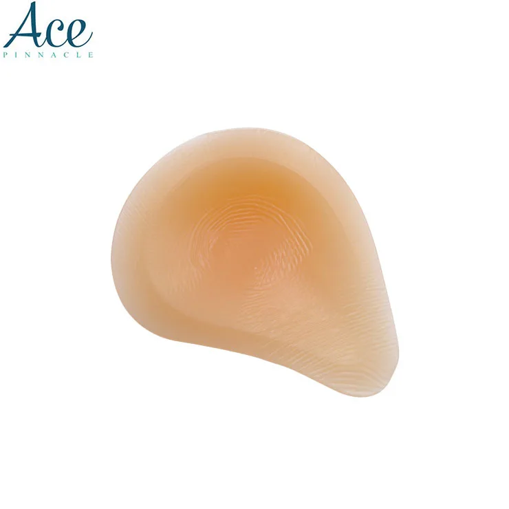 600 g/piece Surgery Medical Silicone reusable Self-Adhesive prosthesis breast forms  for cancer surgery and cross dresser