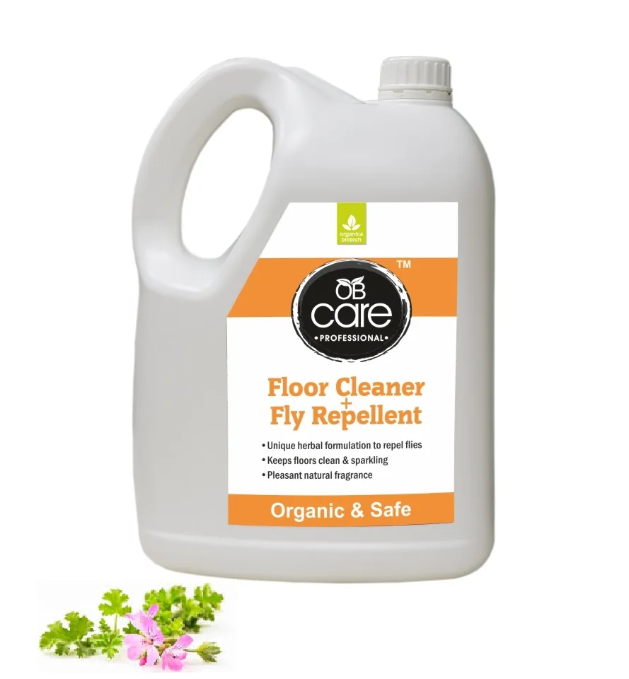 Biodegradable multi-surface floor cleaner liquid bottle for efficient floor cleaning