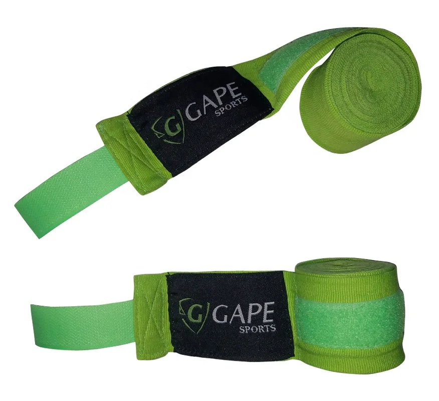 Wholesale Oem Custom Logo Boxing Hand Wraps Cotton Elastic Camo Print boxing Training Bandage Protection