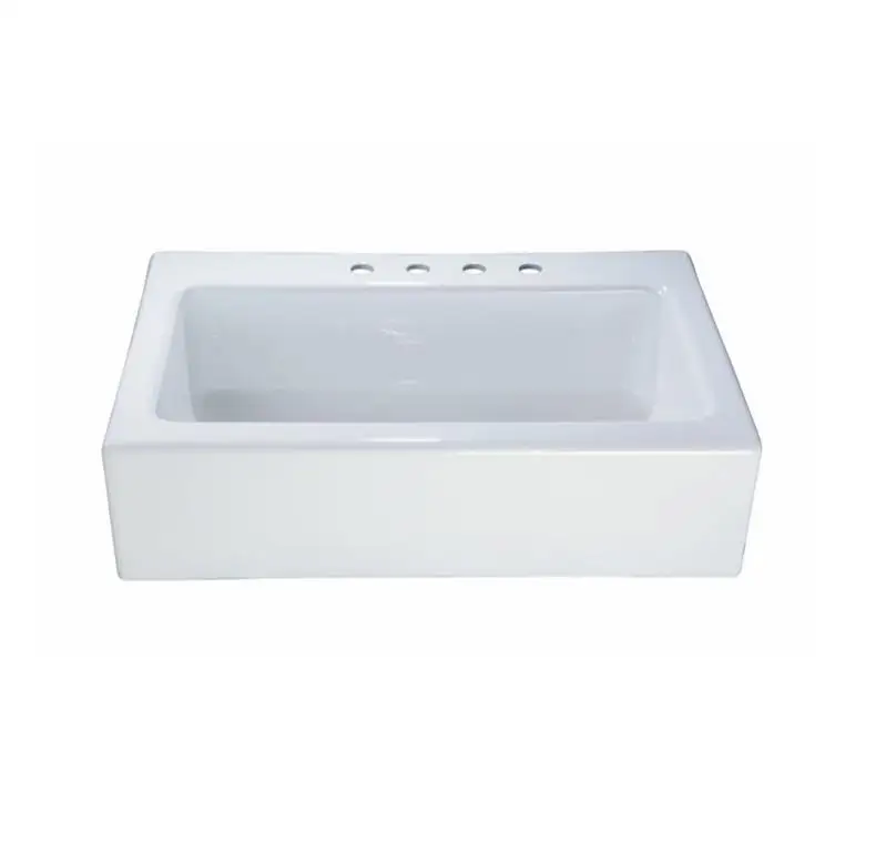 Factory Sales Directly Kitchen Sinks  Cast Iron Farm Sink With Apron