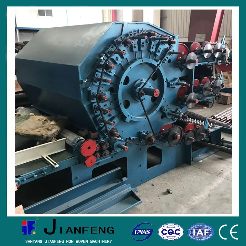 
Three roller non woven fabric polyester fiber cotton making machine carding machine 