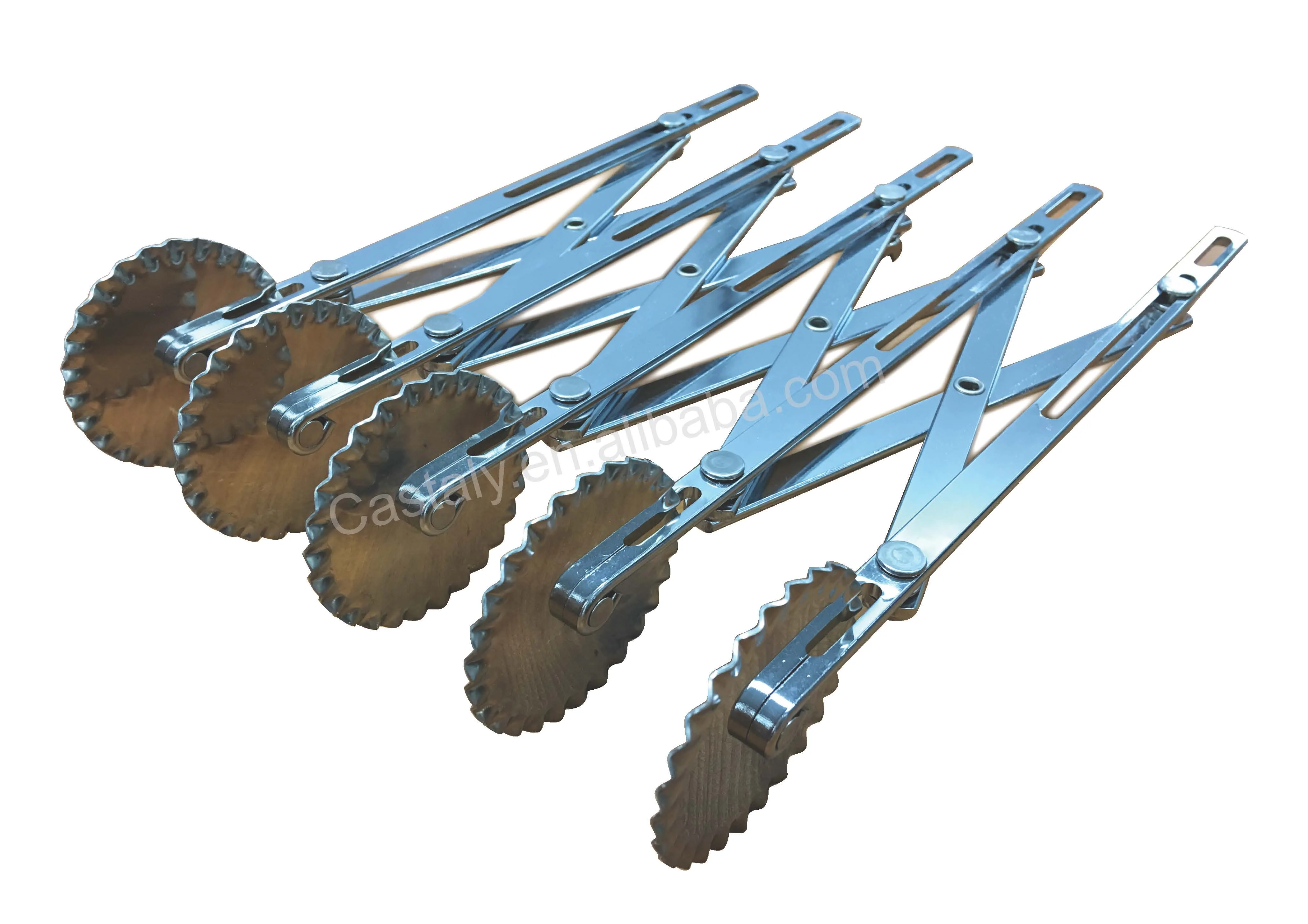 Расширяемый 5 колесо нож для рубки теста