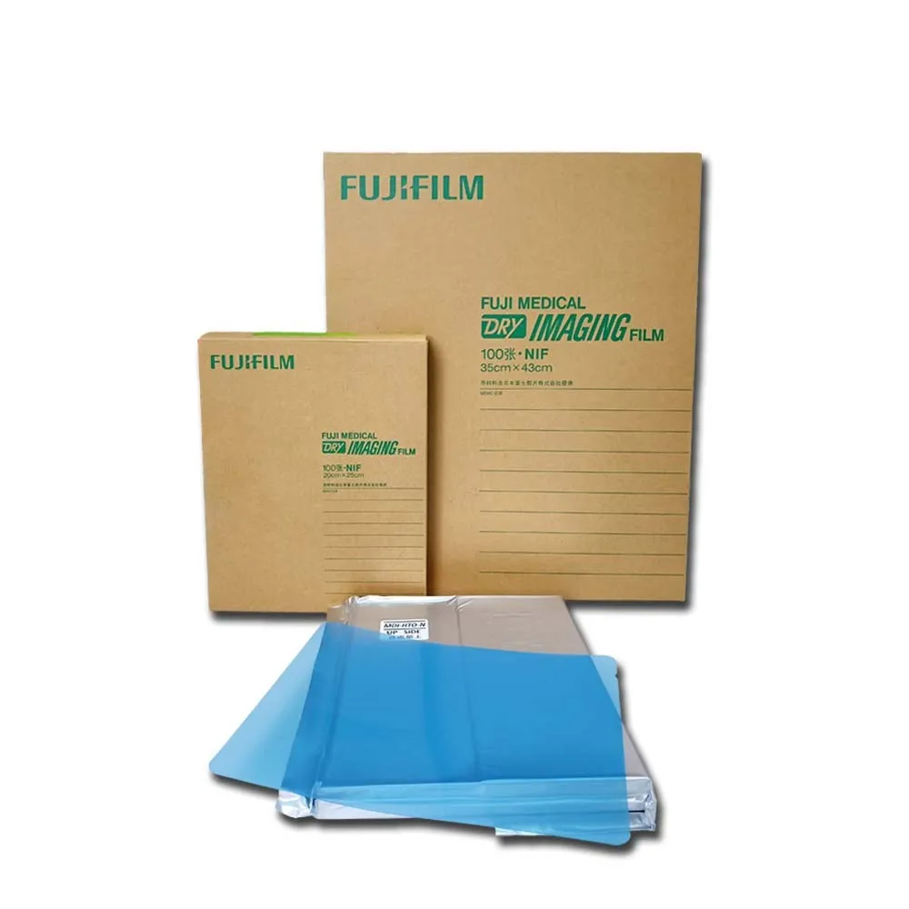 Thermal Fuji film is printed on Fuji thermal printer in the hospital