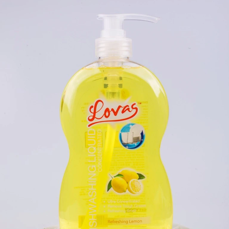 Eco Friendly Concentrated Dishwashing Liquid Cleaner Detergent LOVAS Dishwashing Liquid Concentrated - Lemon Lemon Fragrance