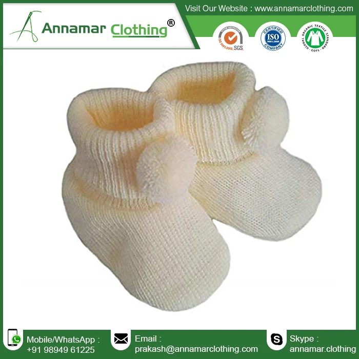 Organic Cotton Baby Booties at Lowest Price