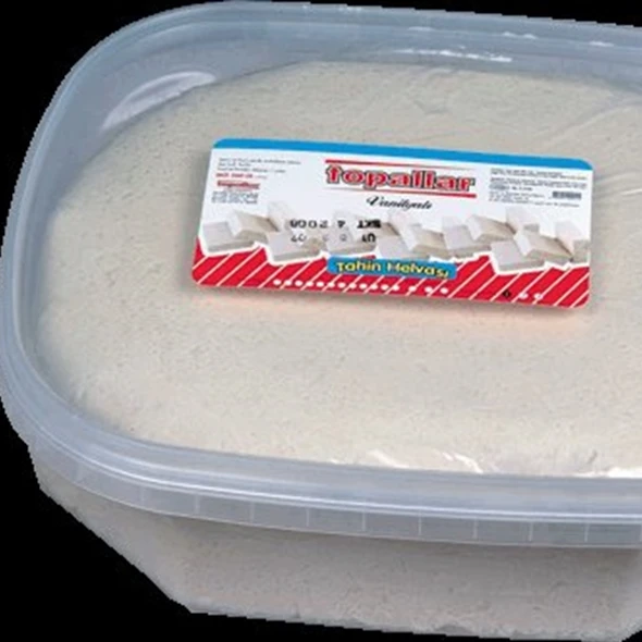5 кг простой брусок Halwa с пластиковой чашей (Sweet Tahini Halwa, Сделано в Турции)