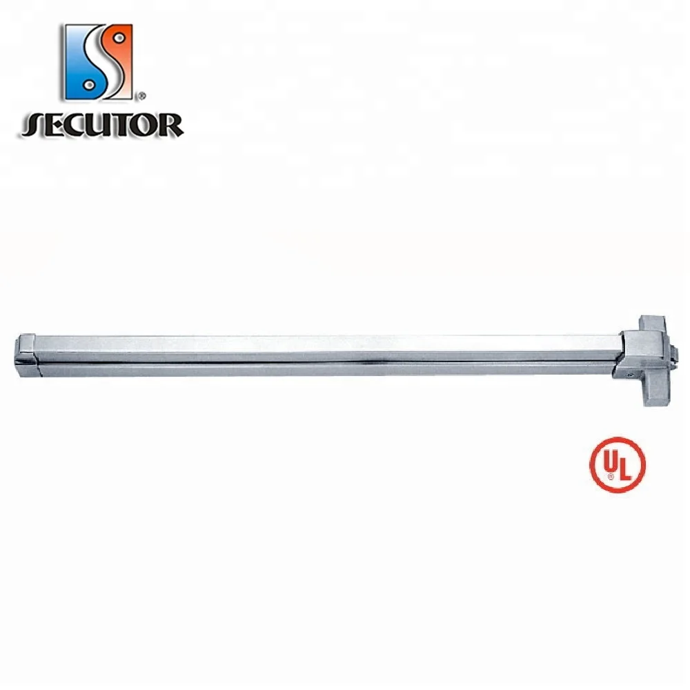 Fire Rated Door with Panic Bar Taiwan Making Door Security Rim Type Panic Bar