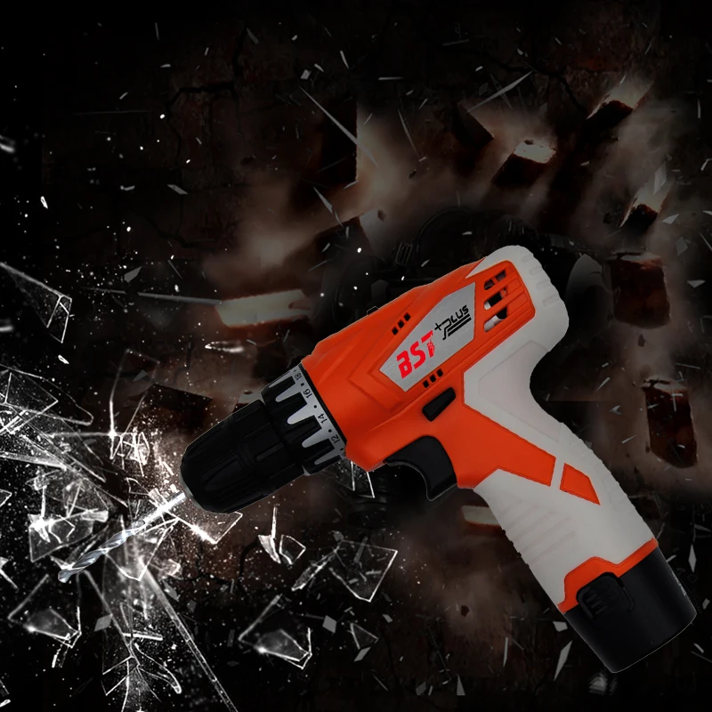 12V Lithium Battery 2 Speed Cordless Drill CE Certificate Mini Drill  Hand Tools Electric Drill Power Tools Screwdriver