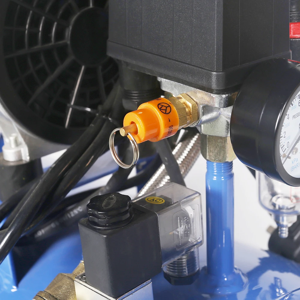 Air compressor 1hp portable small oilfree silent air-compressors