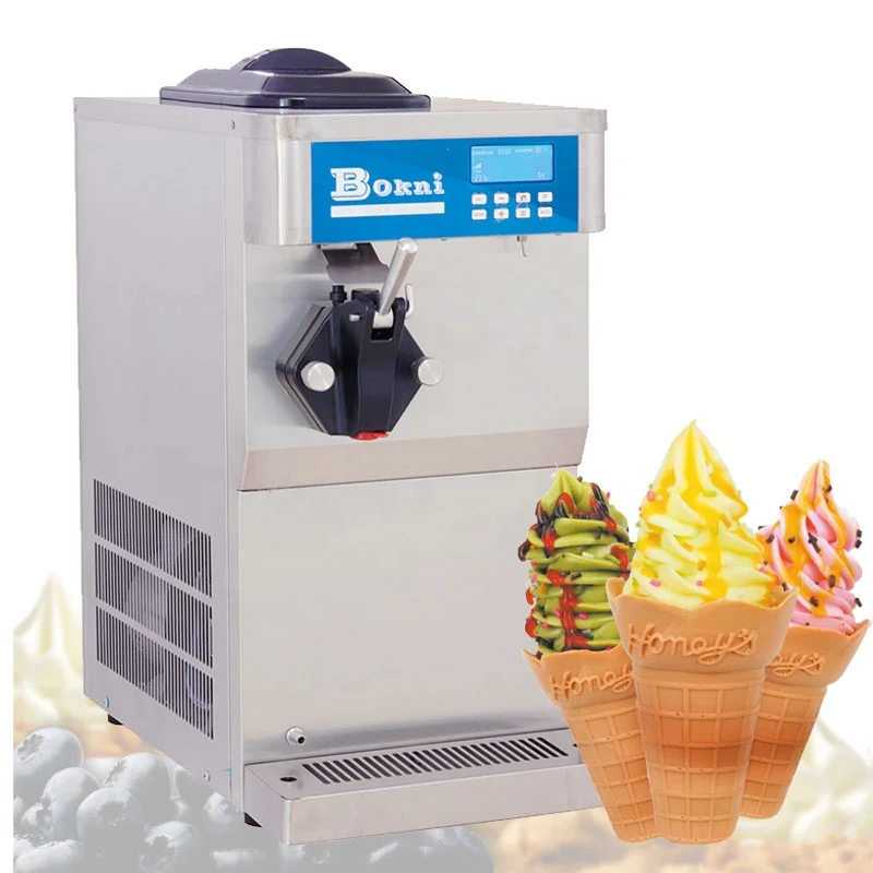 Commercial Soft Ice-Cream Mixer Machine