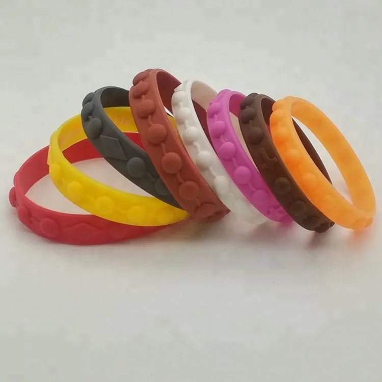 Religious Souvenir Rubber Christian Fish Bracelets