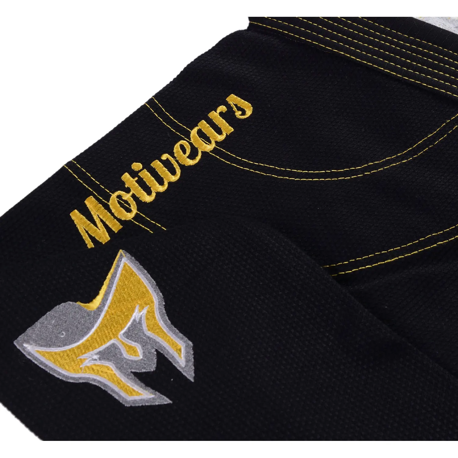 100% Cotton Pearl Weave Black BJJ Uniform Brazilian Jiu Jitsu Gi BJJ Kimono High Quality material  for Reema technologies