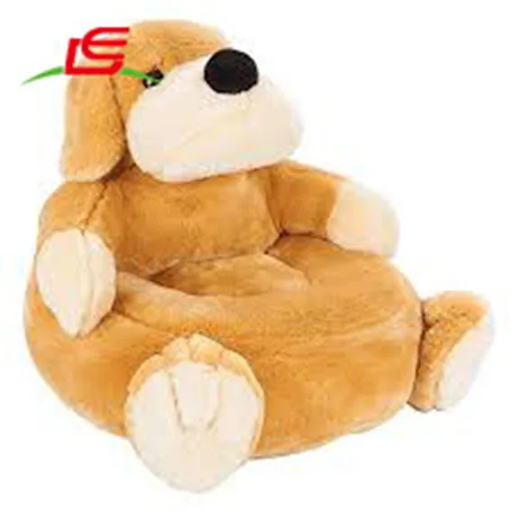 Handmade soft elephant baby plush animal sofa chair