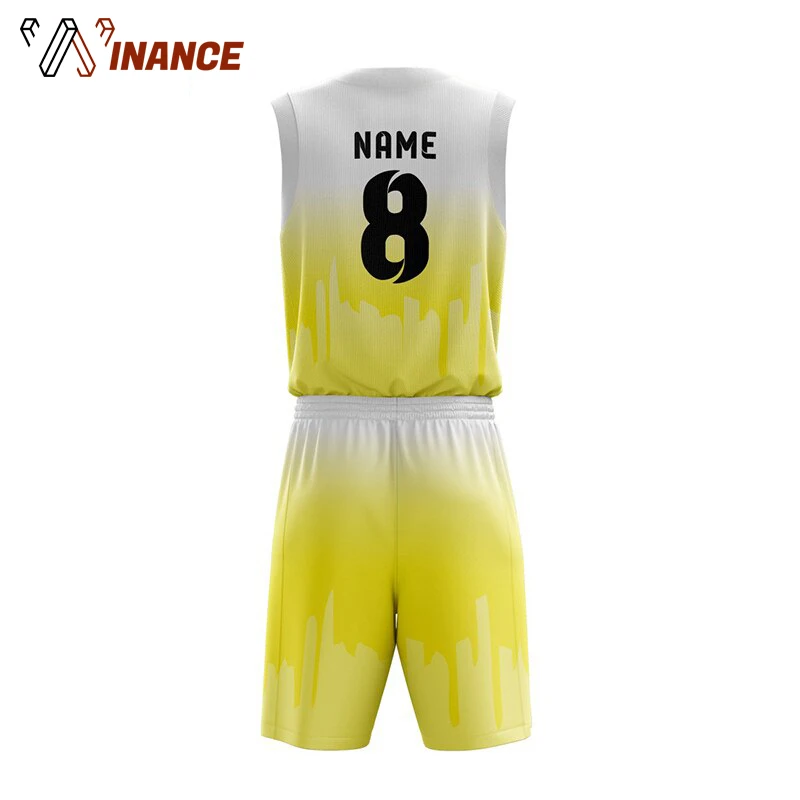 Wholesale Customized Full Sublimation Youth Basketball Uniform