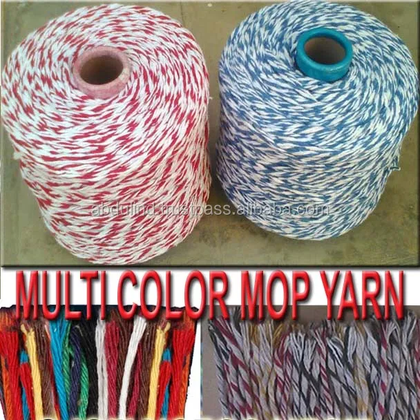 PC yarn for MOPS natural cotton color & white OE RN Recycled Yarn 6x100tex 21x300tex & ANY PLY for Cord,Ropes,Dhurries,twine