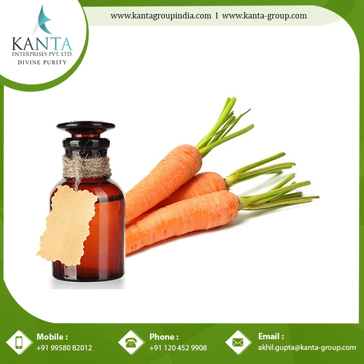 Organic Carrot Seed Oil with Antifungal and Antibacterial properties might help with skin infections from Indian Supplier