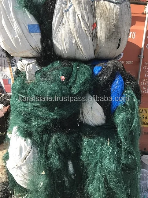 
PE (POLYETHYLENE) FISH NET BALES SCRAP WASTE 